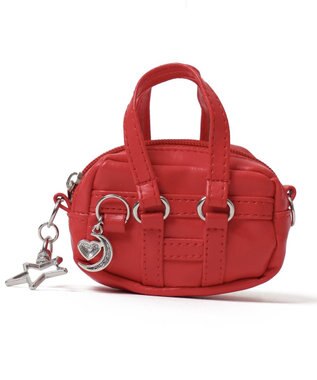 WEGO ミニバッグキーホルダー レッド