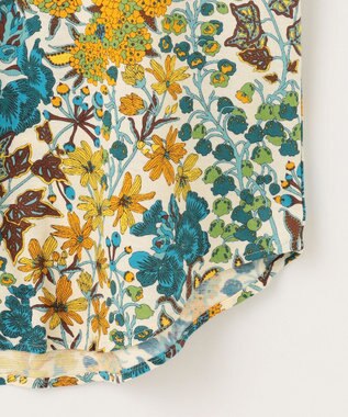 JOSEPH ABBOUD 【キングサイズ・リバティ】シェラトンジャージープリント 半袖シャツ マスタード系6