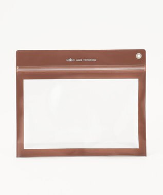 GRACE CONTINENTAL Fabricマルシェbag1 オレンジ