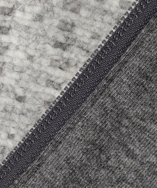 JOSEPH ABBOUD 【軽量/保温性】ウールミックスボアフリース ブルゾン ライトグレー系