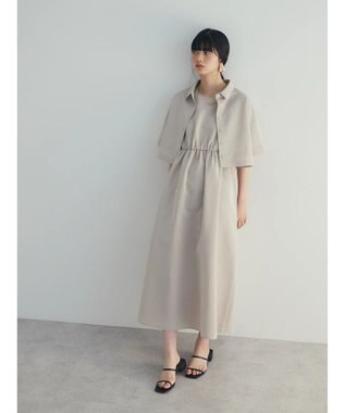 Green Parks armonia．ＳＥＴ２点　シャツワンピース Beige