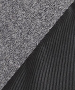 23区 ウールカシミヤビーバー フーデット コート グレー系