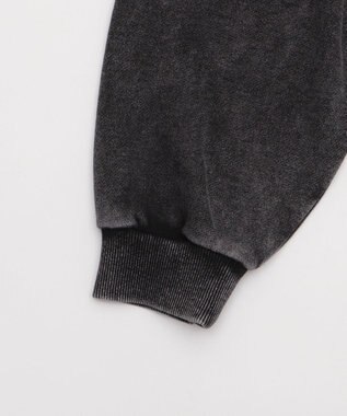 WEGO 【25年秋冬新作】ファーフードBIGZIPパーカー スミクロ