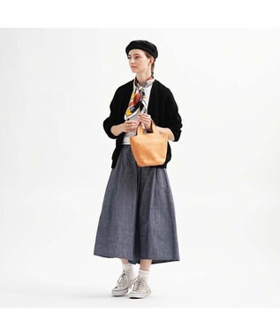 genten クオイオ　トートバッグ小 ヌメベージュ