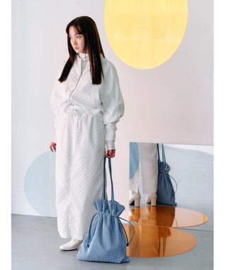 Green Parks ＫＢＦ　キルティングスカート Off White