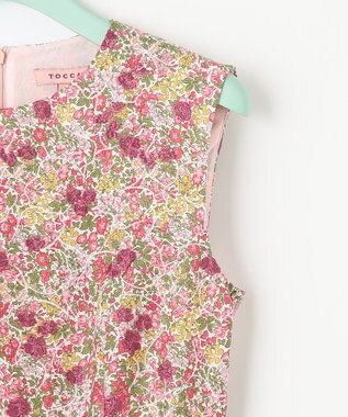 TOCCA 【LIBERTY社オリジナル素材】【洗える！】PENSTEMON ROAD ドレス ピンク系7