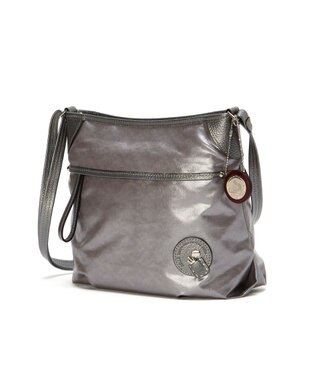 PELLE BORSA ショルダーバッグ Alive アライブ 4326 ガンメタ