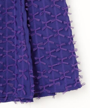 TOCCA 【洗える！】BOWTIFUL スカート パープル系