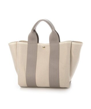 UNBILLION カシュカシュ cachecache / エルガリー2wayテープトート ライトグレー