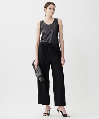 ICB 【洗える】シャイニータンクトップ カットソー シルバー系