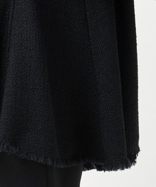 23区 【R(アール)】プリペラツイード ブラウス ブラック系