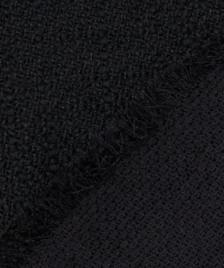 23区 【R(アール)】プリペラツイード ブラウス ブラック系