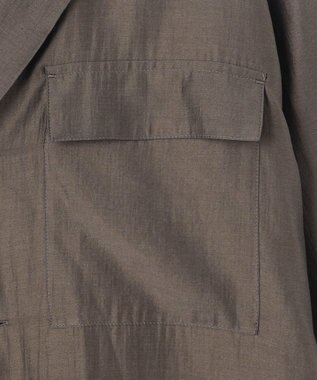 uncrave リヨセルシルクローン シャツ トープ