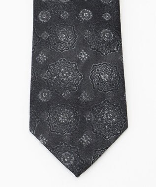 JOSEPH HOMME 【LEON 6月号掲載】オーナメントジャガード　ネクタイ グレー系7