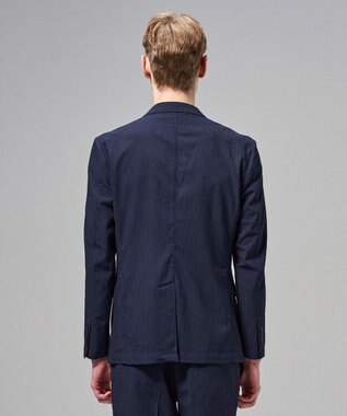 JOSEPH HOMME 新色追加【セットアップ対応】トリコサッカーストレッチ　 ジャケット ネイビー系