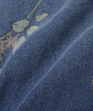 Green Parks ・SUGAR SPOON フラワーptオーバーGジャン Indigo