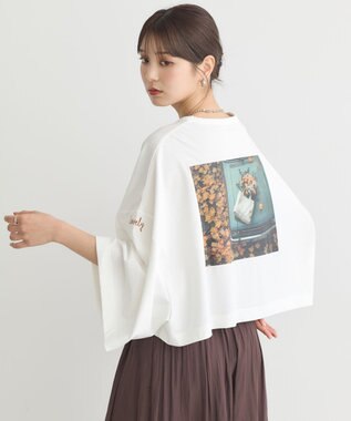 earth music&ecology アソートプリントワイドTee