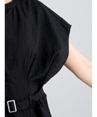 Te chichi ミリタリーチュニックシャツ ブラック