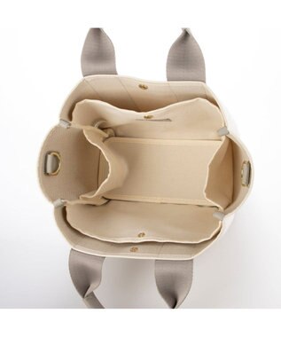 UNBILLION カシュカシュ cachecache / エルガリー2wayテープトート ライトグレー