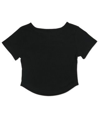 WEGO フロントレースアップピチT ブラック