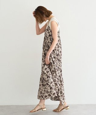 YECCA VECCA アートプリントキャミワンピース Multi
