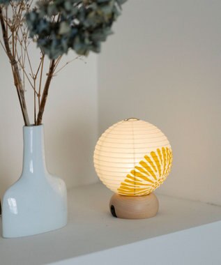 ちょうちん堂 【きもち】HITAMUKI 菊 ちょうちん ライト ホワイト