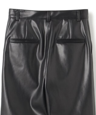 BEIGE， DUPHOT / レザーパンツ Black