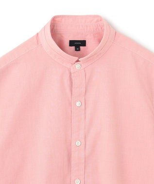 JOSEPH HOMME 【WEB・一部店舗限定】50/1ブロード　ウイングカラー半袖シャツ ピンク系