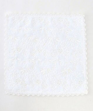 TOCCA FLORAL LACE MINI TOWELCHIEF タオルハンカチ ホワイト系