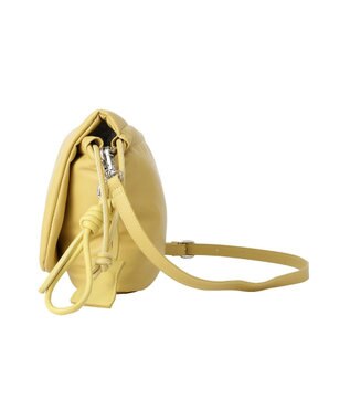 Green Parks パテッドドロストショルダーバッグ Yellow