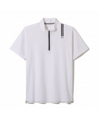 ZERO HALLIBURTON 【吸水速乾・UVケア】 ダブルリブ着心地ジッパーモックネックTシャツ ZHG-M5S7d 82955