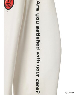 Green Parks ベイマックス／グラフィック裏毛プルオーバー White