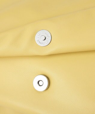 Green Parks パテッドドロストショルダーバッグ Yellow