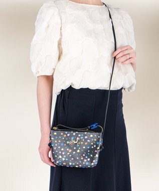 tsumori chisato CARRY てんてん ショルダーバッグ ミニバッグ ブラック