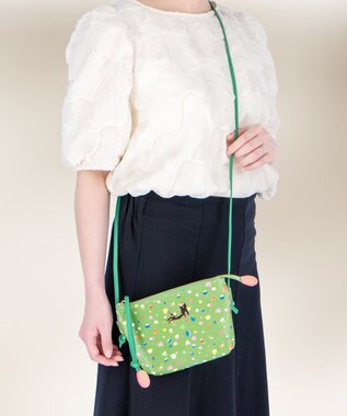 tsumori chisato CARRY てんてん ショルダーバッグ ミニバッグ グリーン