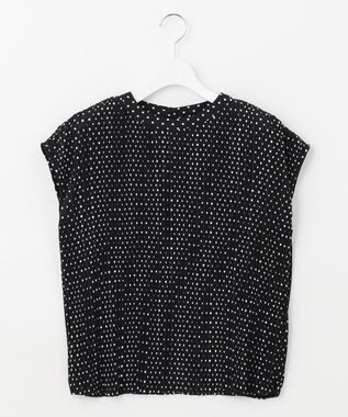 自由区 【WEB限定】ニットカーディガン×ブラウス セット ネイビー系9