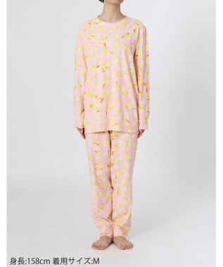 tsumori chisato SLEEP ツモリチサト パジャマ 長袖 長ズボン レディース UDX565 /ワコール ピンク