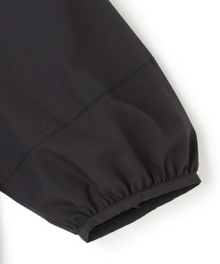 UNFILO L ランタンスリーブ ブラウス ブラック