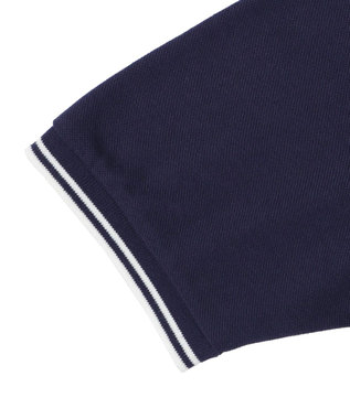 WEGO 【26年春夏新カラー登場/ユニセックス着用ITEM/SMLサイズ展開】U.S. POLO ASSN.別注ラインポロシャツ ネイビー
