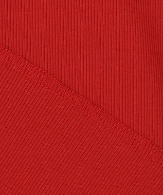 uncrave ヴィンテージリブ 2WAYトップス レッド