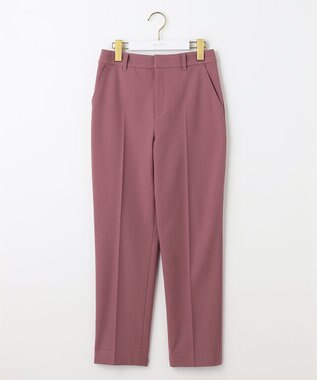 ANY SIS 【保温性あり/洗える】サーモ 2WAYストレッチ テーパード パンツ ピンク