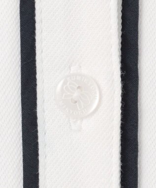 組曲 KIDS 【150-170㎝】ダブルカラー ブラウス オフホワイト系