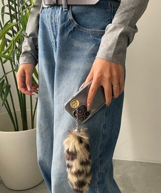 WEGO ミニファーしっぽキーホルダー 柄3