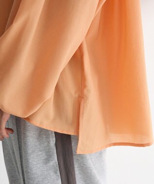 Green Parks シャーリングスキッパーシャツ Orange