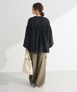 Green Parks シャーリングスキッパーシャツ Orange