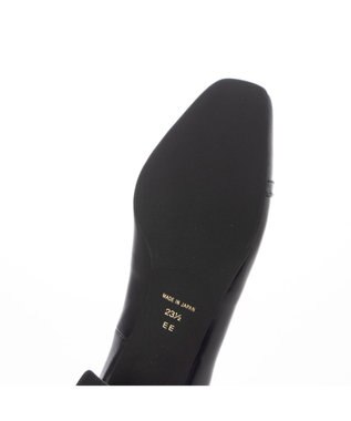 Riz raffinee <Riz raffinee>スクエアトゥヒールアップローファー ブラック