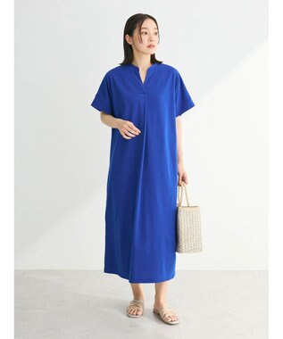 Green Parks 冷っとすずやか　カットワンピース Blue