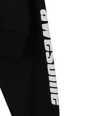 WEGO スターナンバリングショートスウェット ブラック