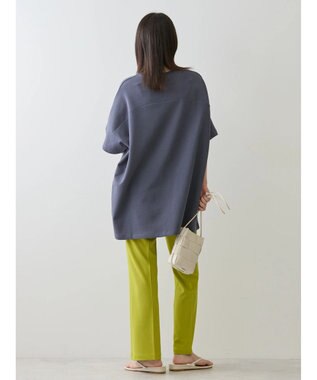 AMERICAN HOLIC ミニ裏毛ポンチョチュニック1 Charcoal Gray