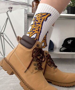 WEGO ロゴデザインソックス（R）